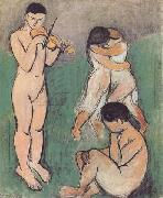 Henri Matisse The Music (Sketch) (mk35) oil painting